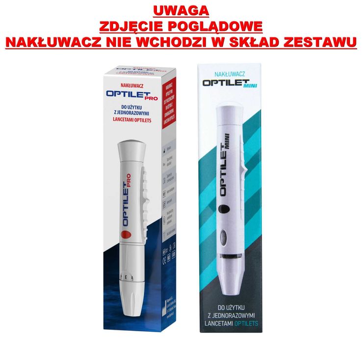 Lancety Igły | Abra Smart | Optilets - 100 szt.