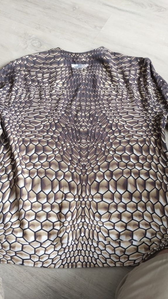 Bluza Mr.Gugu & Miss Go, rozmiar M, z nadrukiem Golden Armor