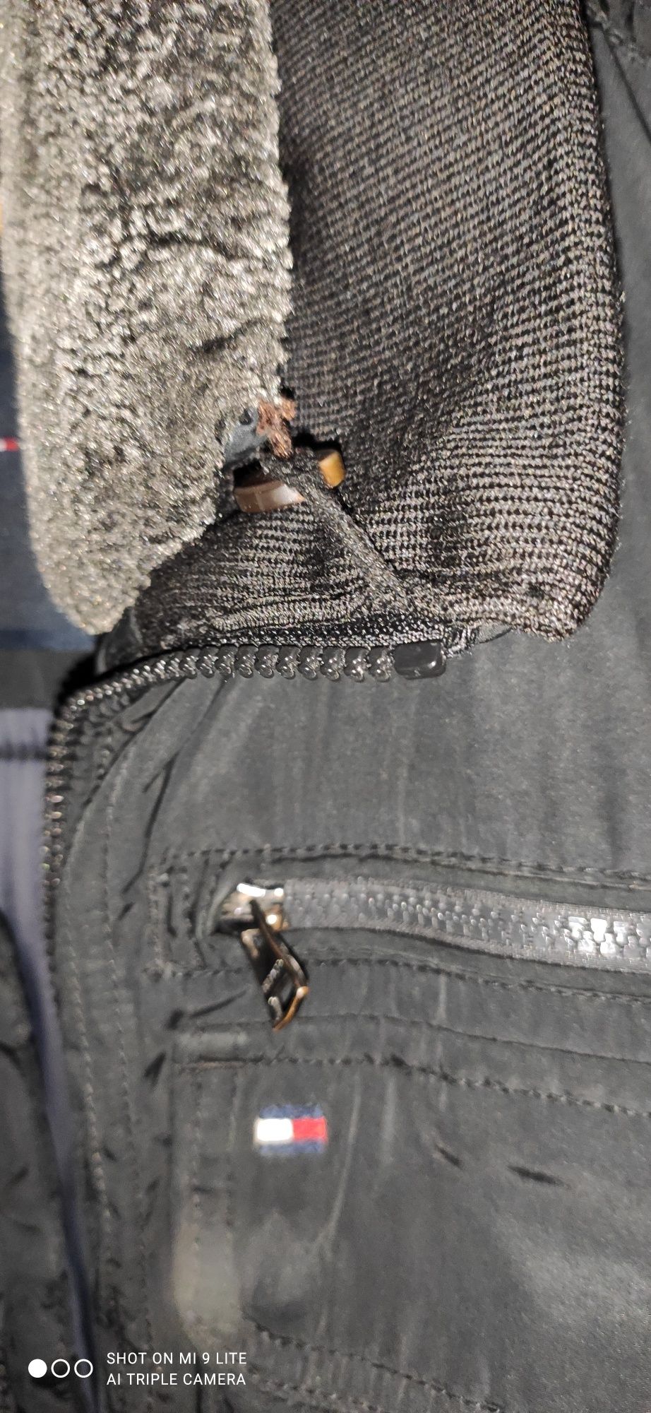 Kurtka męska Tommy Hilfiger®, r. L, czarna