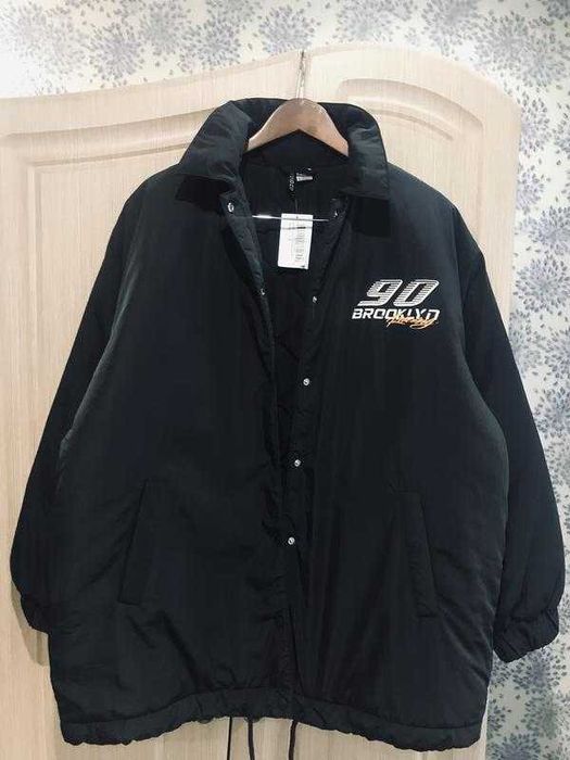 Нова демісезонна куртка h&m оверсайз (50-56 )