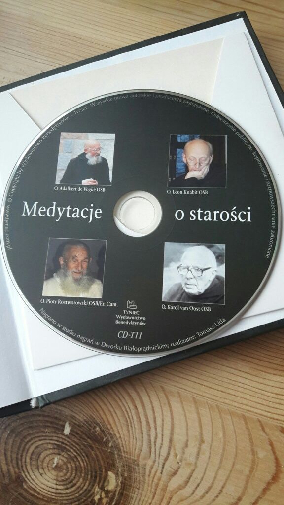 "Medytacje o starości" KSIĄŻKA+CD, piękne wydanie, TWARDA OPRAWA