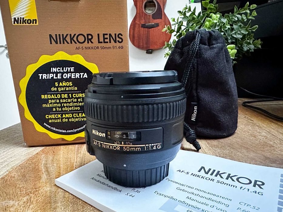 Objectiva AF-S NIKKOR 50mm f/1.4G - Nikon