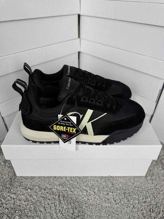 ‼️ОРИГИНАЛ Calvin Klein GTX Black White кросівки нові чоловічі білі
