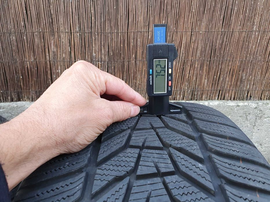 4x Koła 19-stki Audi A5 Brock 255/35/19 Hankook 7,5m 2021r czarny mat!