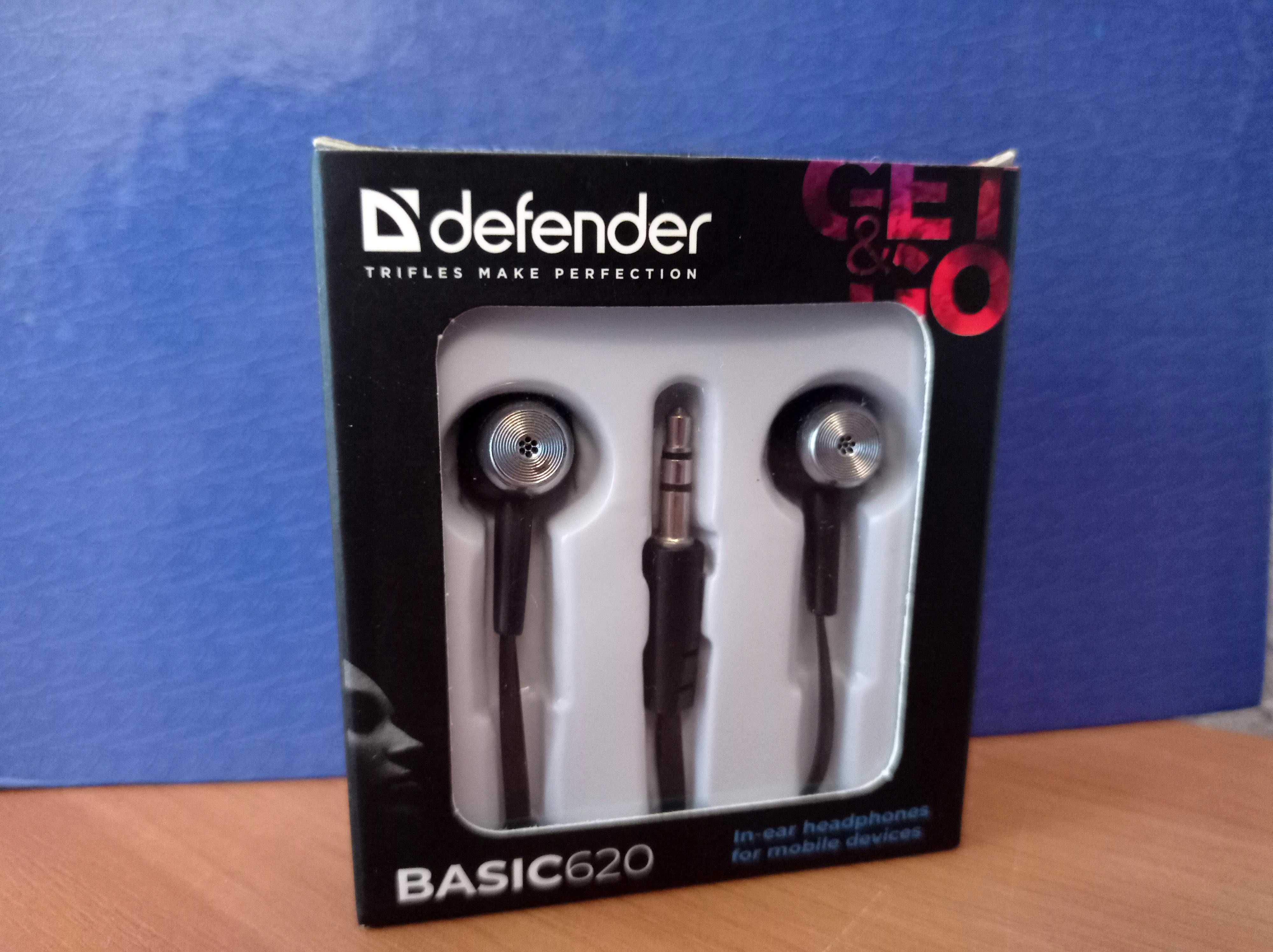 Наушники Defender Basic-620 Black