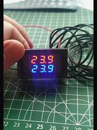 Термометр (-30+110) на два покази, живлення з 5вольт