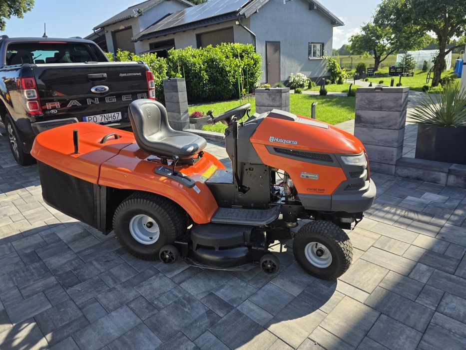 Kosiarka traktorek Husqvarna CTH180 Kawasaki 18km