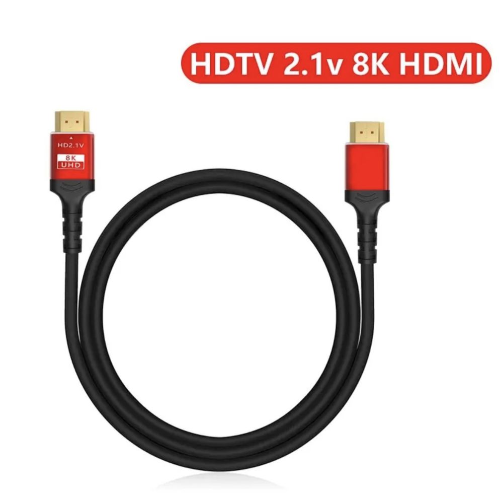 Кабель HDMI 4К / 8К  версія 2.1 ( довжина - 2 м.)