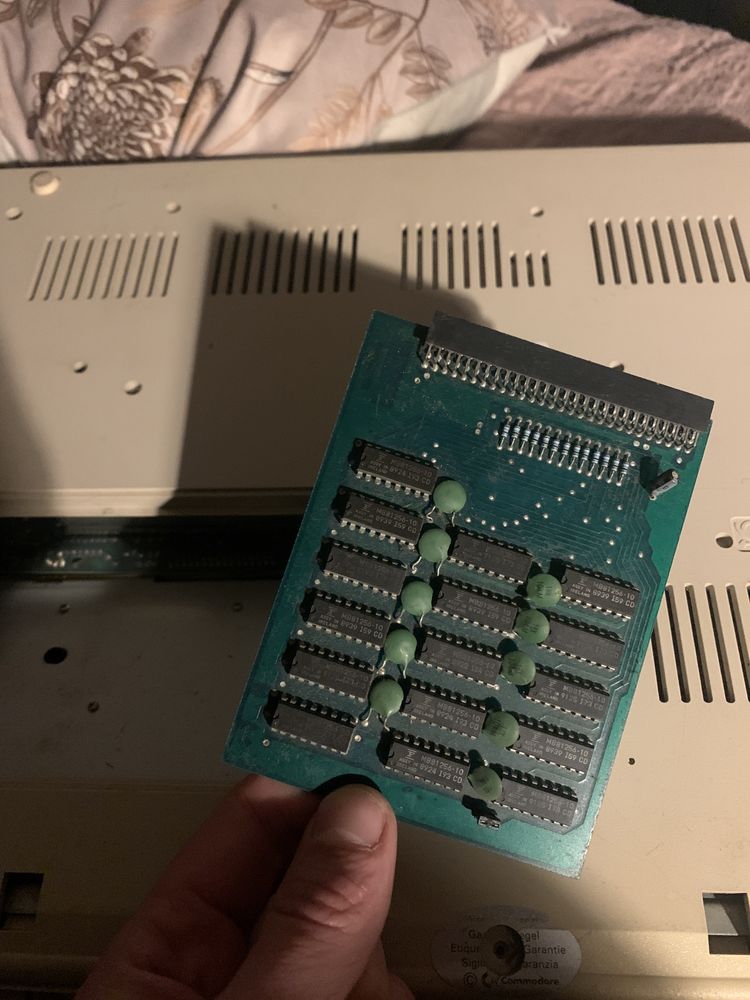 Amiga 500 z akcesoriami