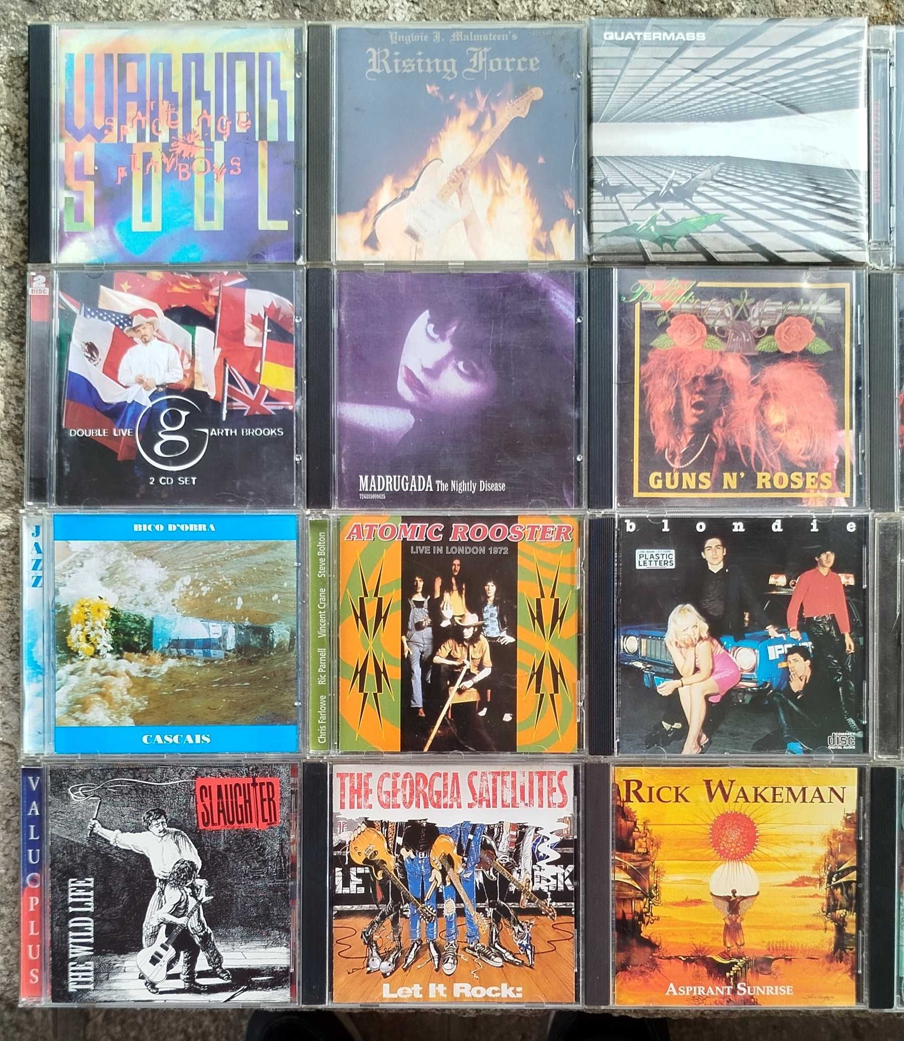 CDs Música Hard ROCK Melódico AOR Metal Pop Raridades TODOS=165€
