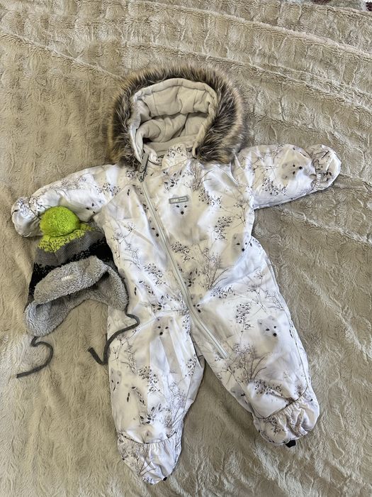 LENNE зимовий комбінезон 74 розмір, шапка у подарунок