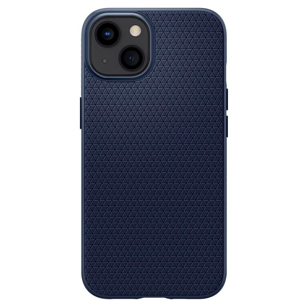 Etui Spigen Liquid Air Navy Blue + Szkło Ochronne Do Iphone 13