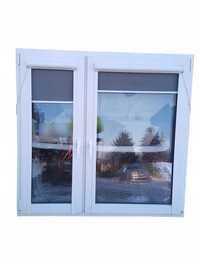 KR HAUS OKNO DWUSKRZYDŁOWE 142X142 używane okna drzwi POZNAŃ
