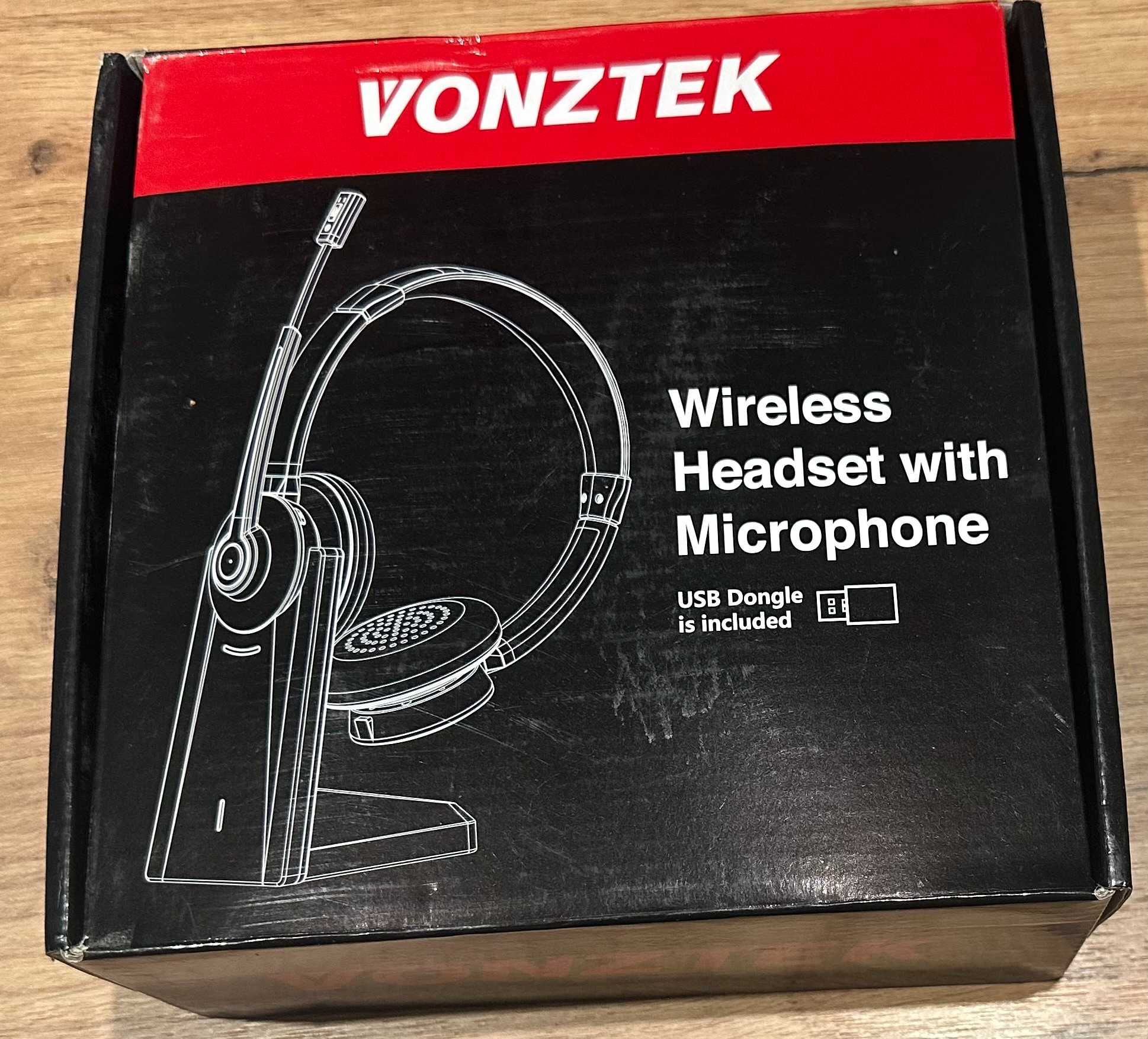 Słuchawki Bezprzewodowe Nauszne z Mikrofonem Vonztek BT786C-D