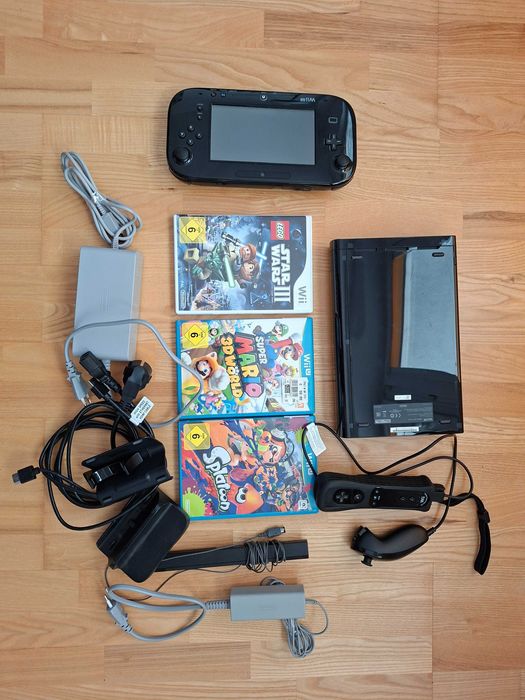 Konsola Wii U w bardzo dobrym stanie + gry