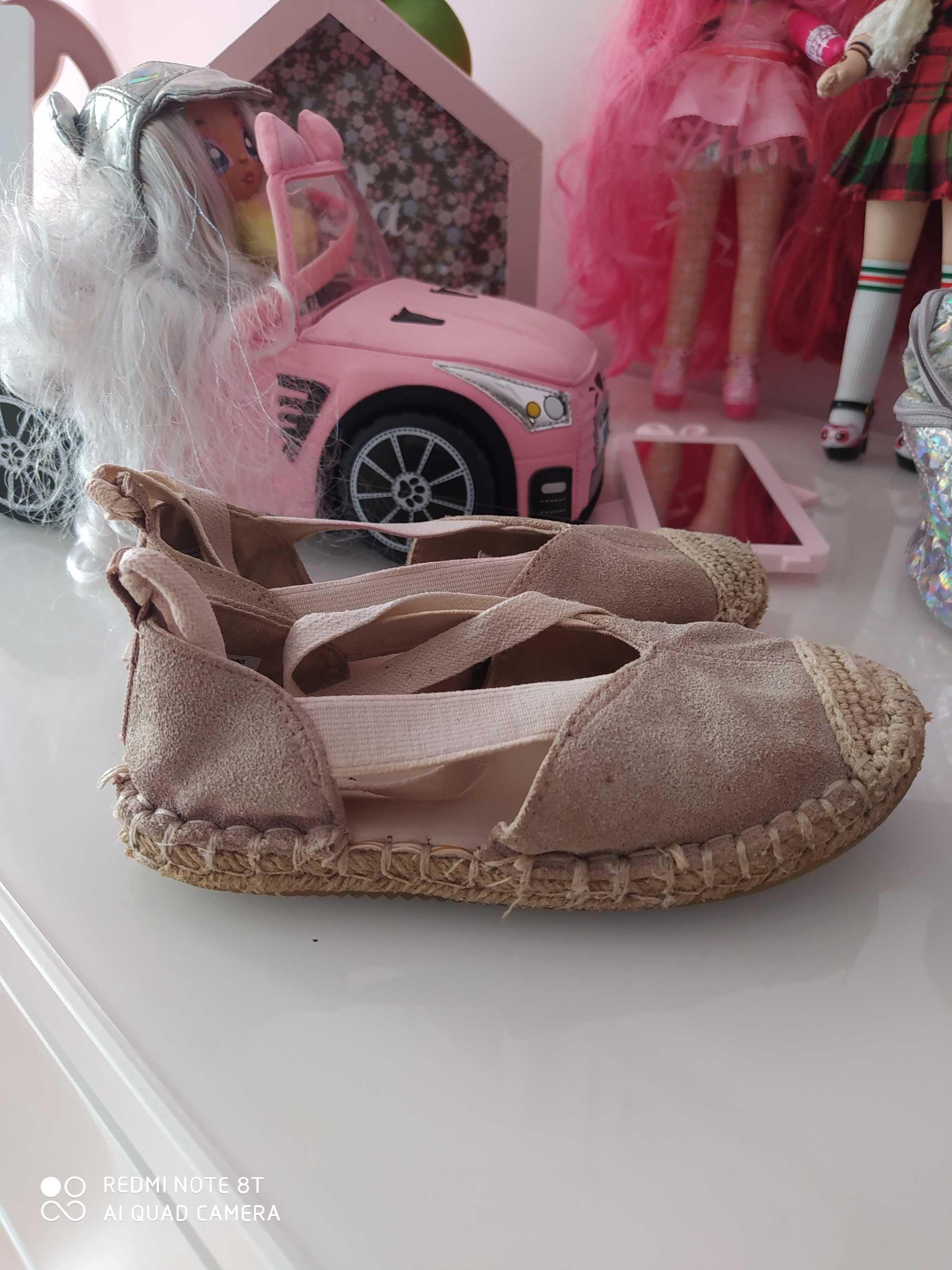 Espadryle Zara Dziewczęce