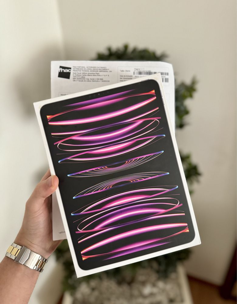 Apple IPad Pro M2 11” 128GB 4 Gen +Capa Proteção (Garantia+Acessorios)