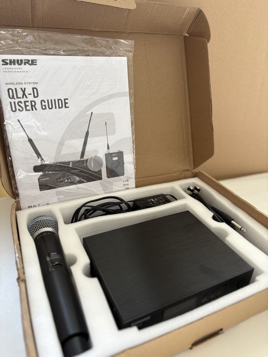 Mikrofon bezprzewodowy Shure QLXD4 + QLXD2 Beta 58A