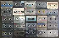 Аудио кассеты 50 штук