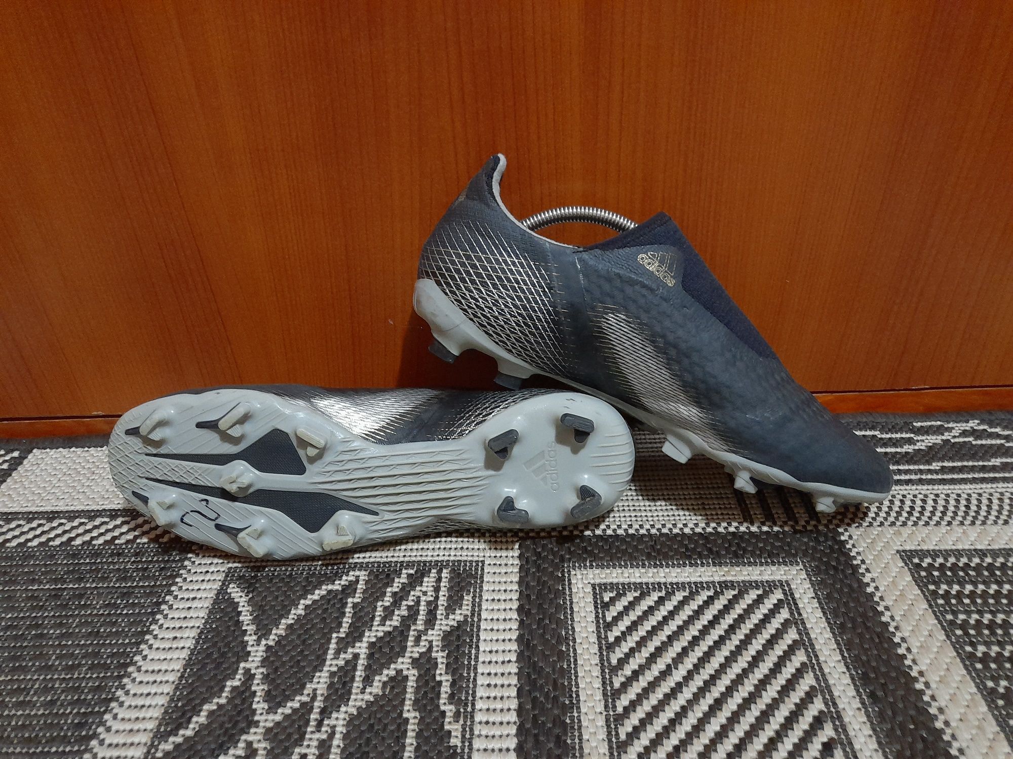 Оригинал Бутсы Adidas X Ghosted .3 Laceless FG, 44/ 28 см