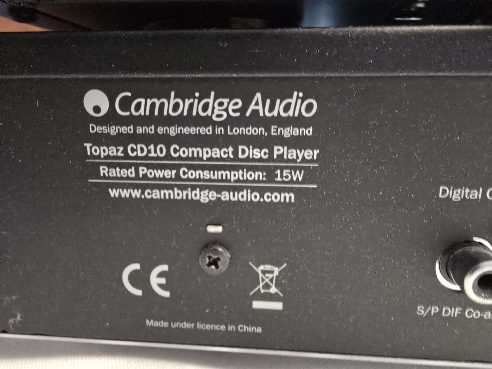 Zestaw amplituner+CD Cambridge Topaz  SR10 CD10