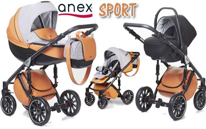 Wózek Anex Sport 2w1/3w1