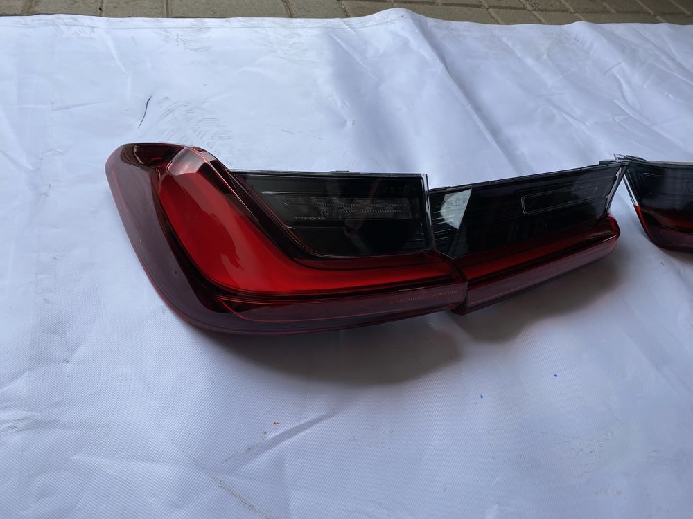Заднии фонари shadow line BMW G21 G81 рестайл