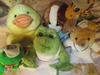 6 peluches para bébé muito bonitos