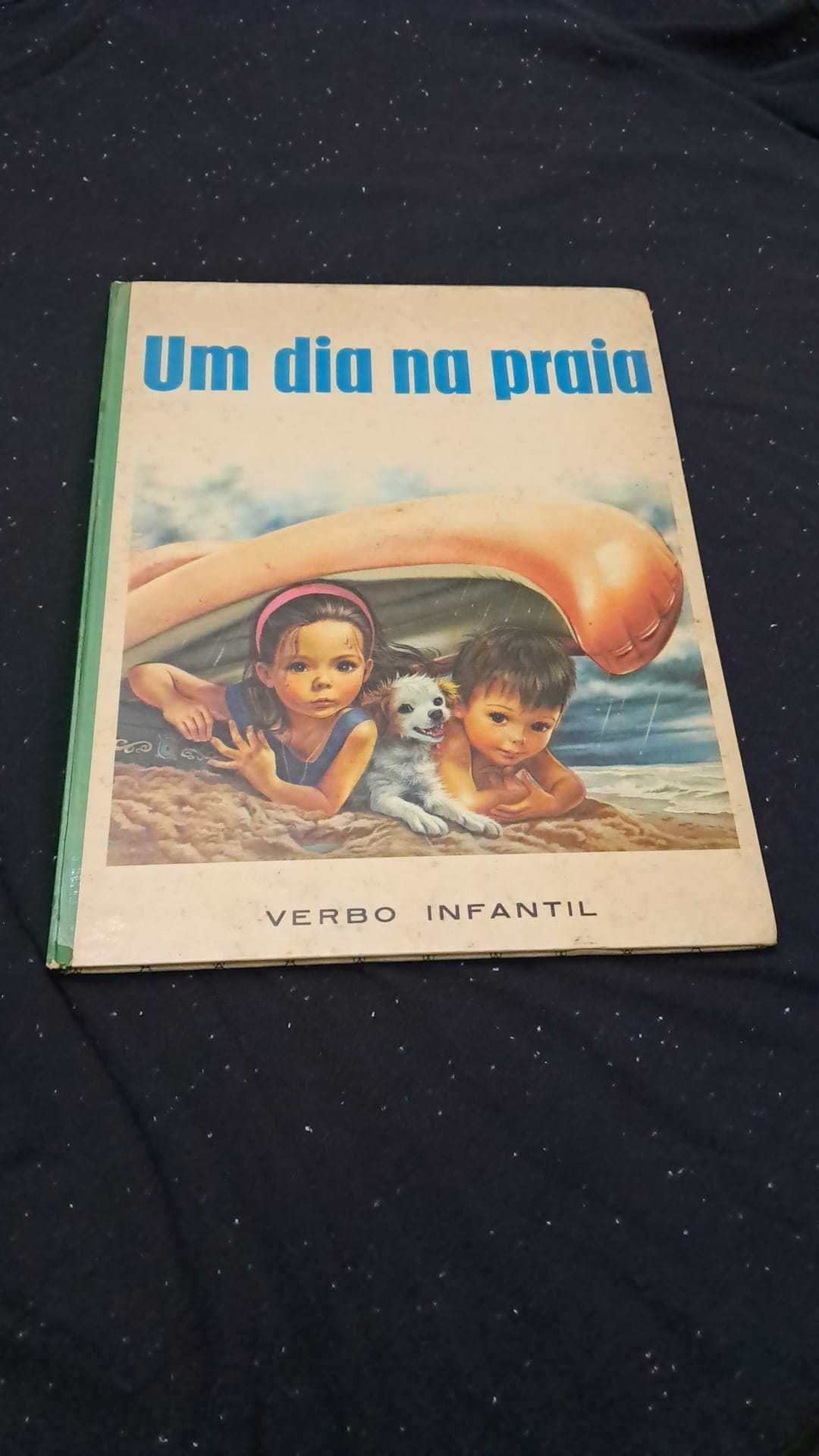 Livro Infantil "Um dia na praia" - Volume 28