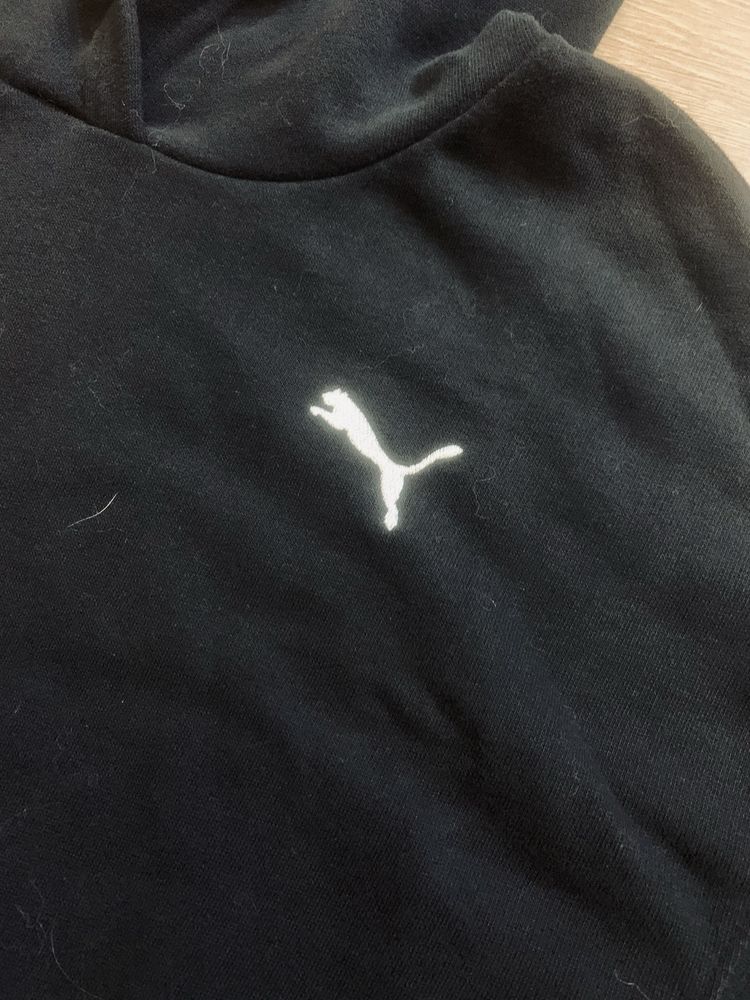 Czarna bluza z kapturem PUMA rozm. XS