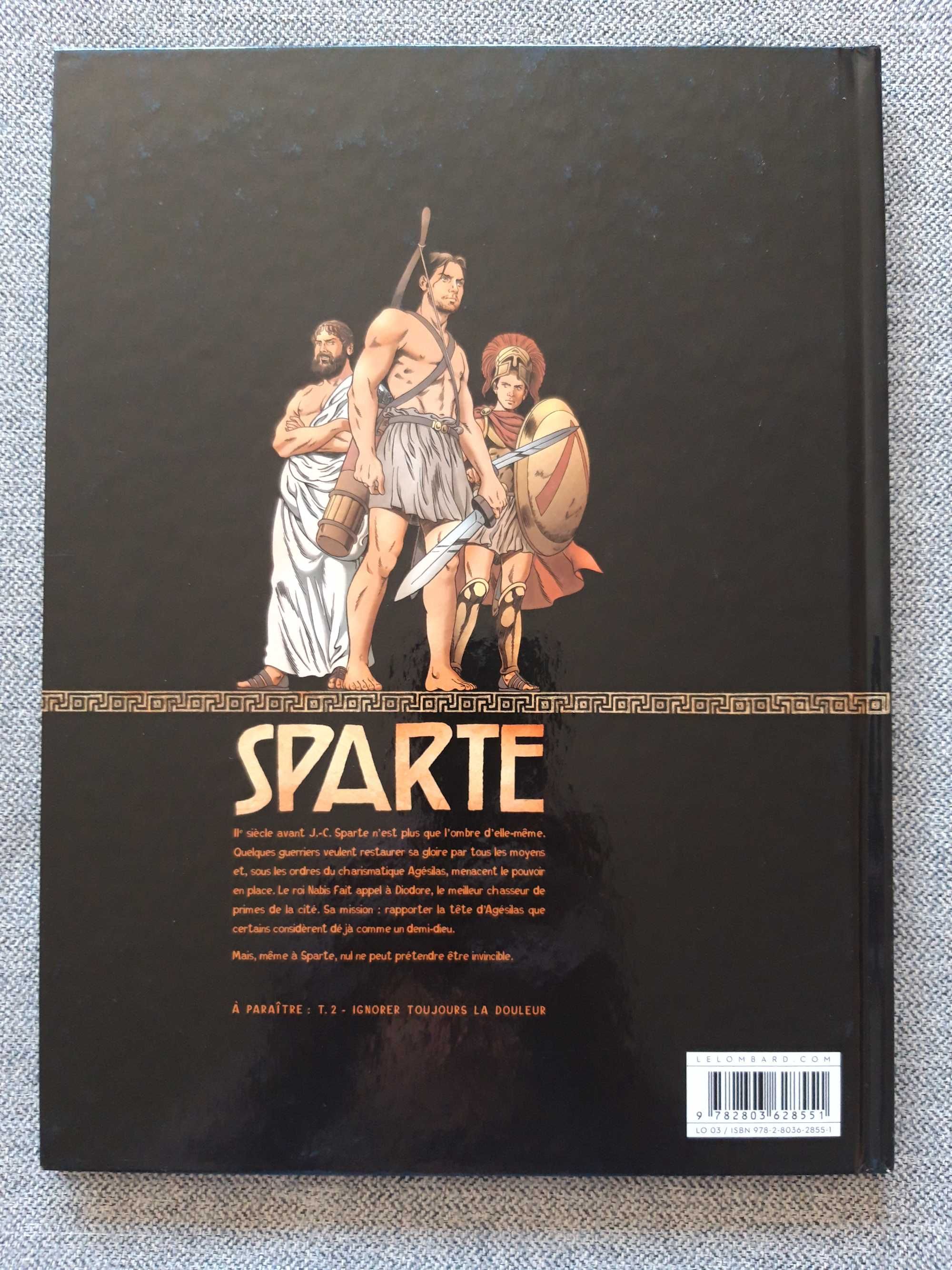 BD "Sparte - Ne jamais demander grâce T1" de Simon & Weber