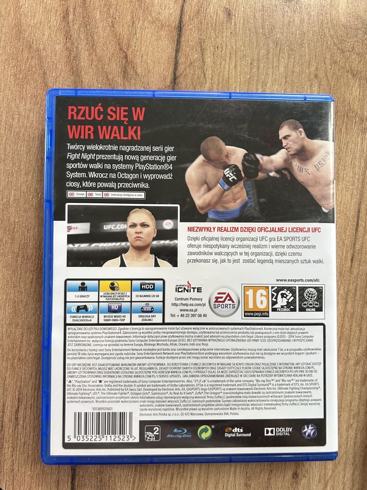 UFC gra boks na PS4