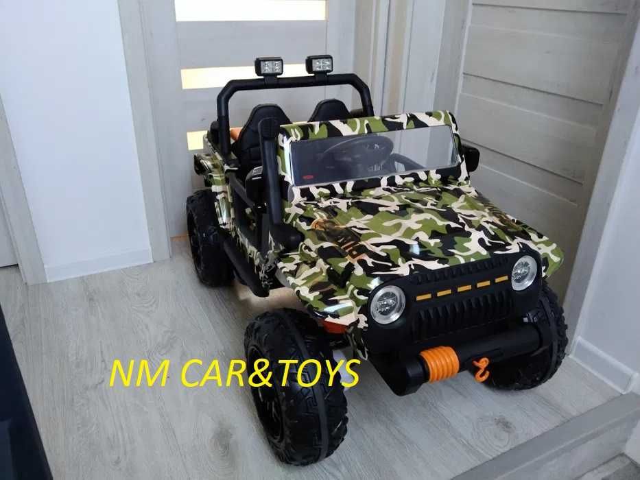 Auto na akumulator 100kg udźwig 4x4 180W lakierowane pojazd terenowy