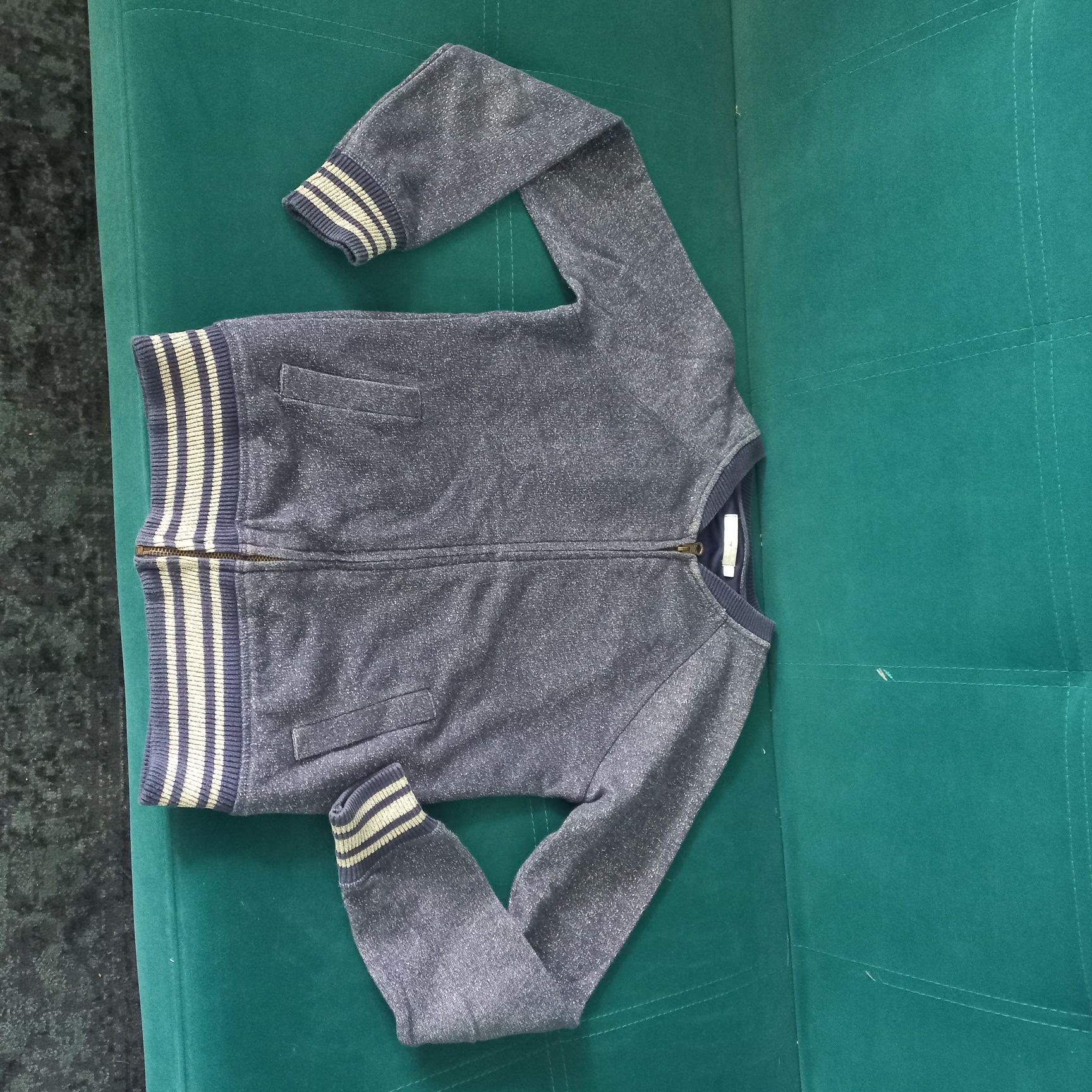 Granatowa bluza bomberka Only S