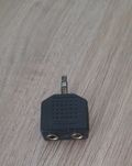 Złączka audio Jack 3,5 x 2  -rozgałęźnik