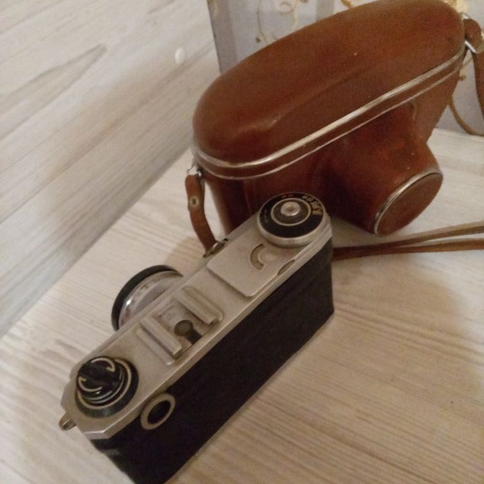 Фотоапарат Київ, шкіряний футляр (чохол)