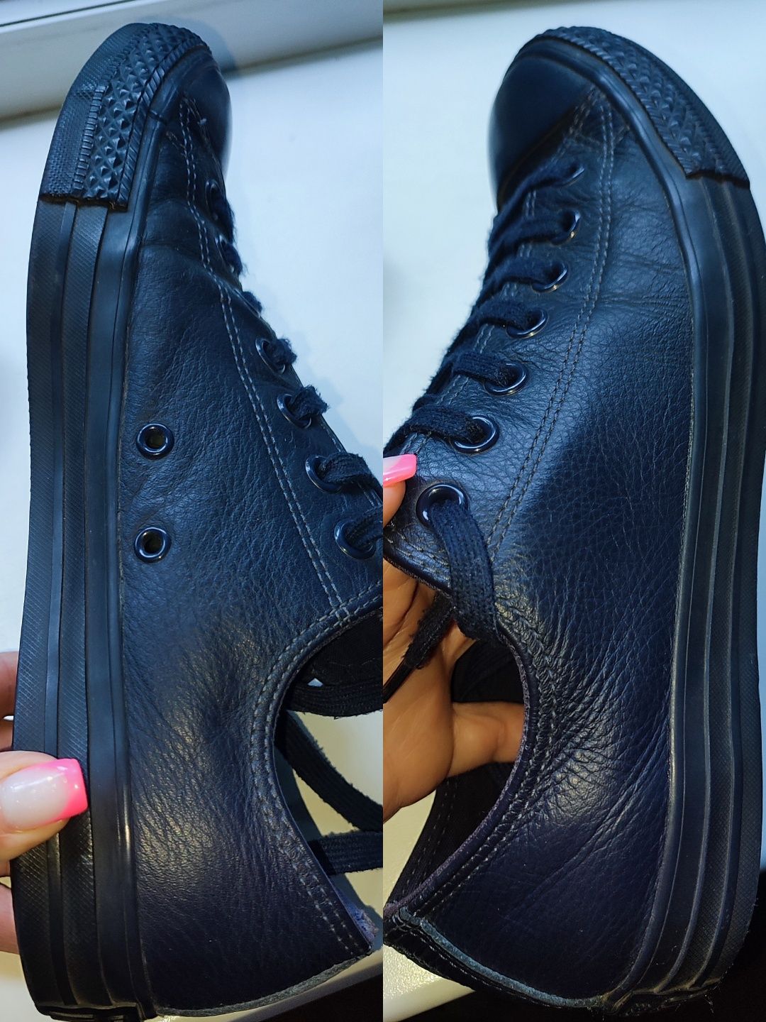 Кожаные кеди Converse Chuck Taylor All Star  42,5 р,27,5 см.