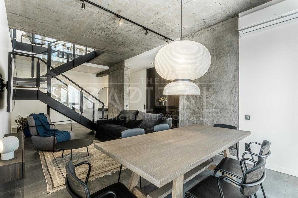 Пентхаус Вашей мечты! Стиль LOFT, вид на Днепр и огромная тераса! RENT