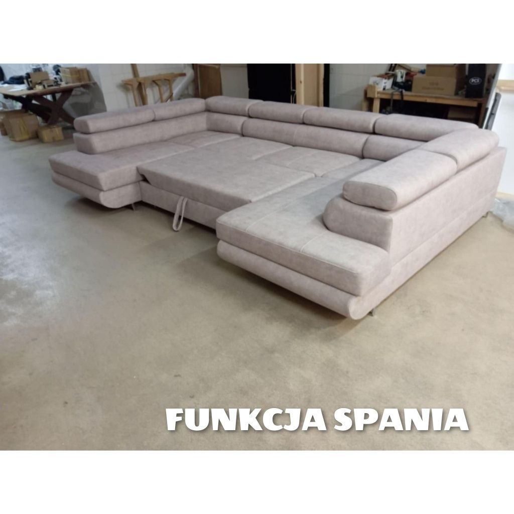 Narożnik NEAPOL U promocja! funkcja spania , dwa pojemniki!
