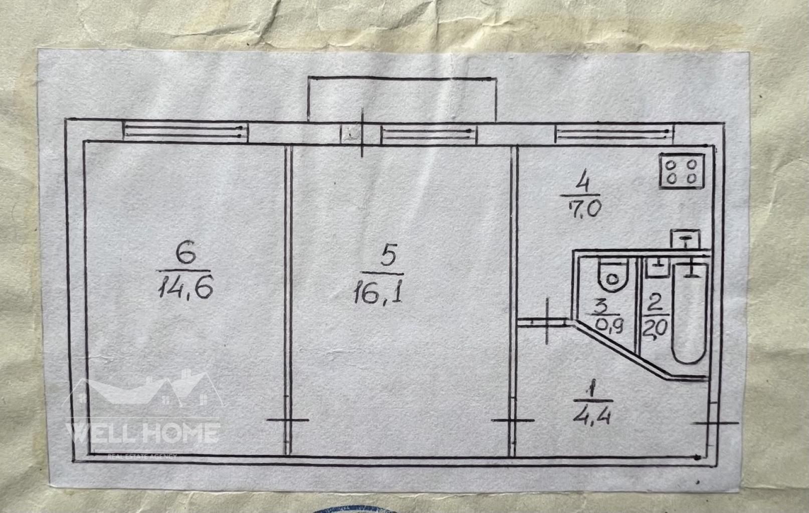 Продаж квартири 2к Харківське шосе, 21/3 Київ