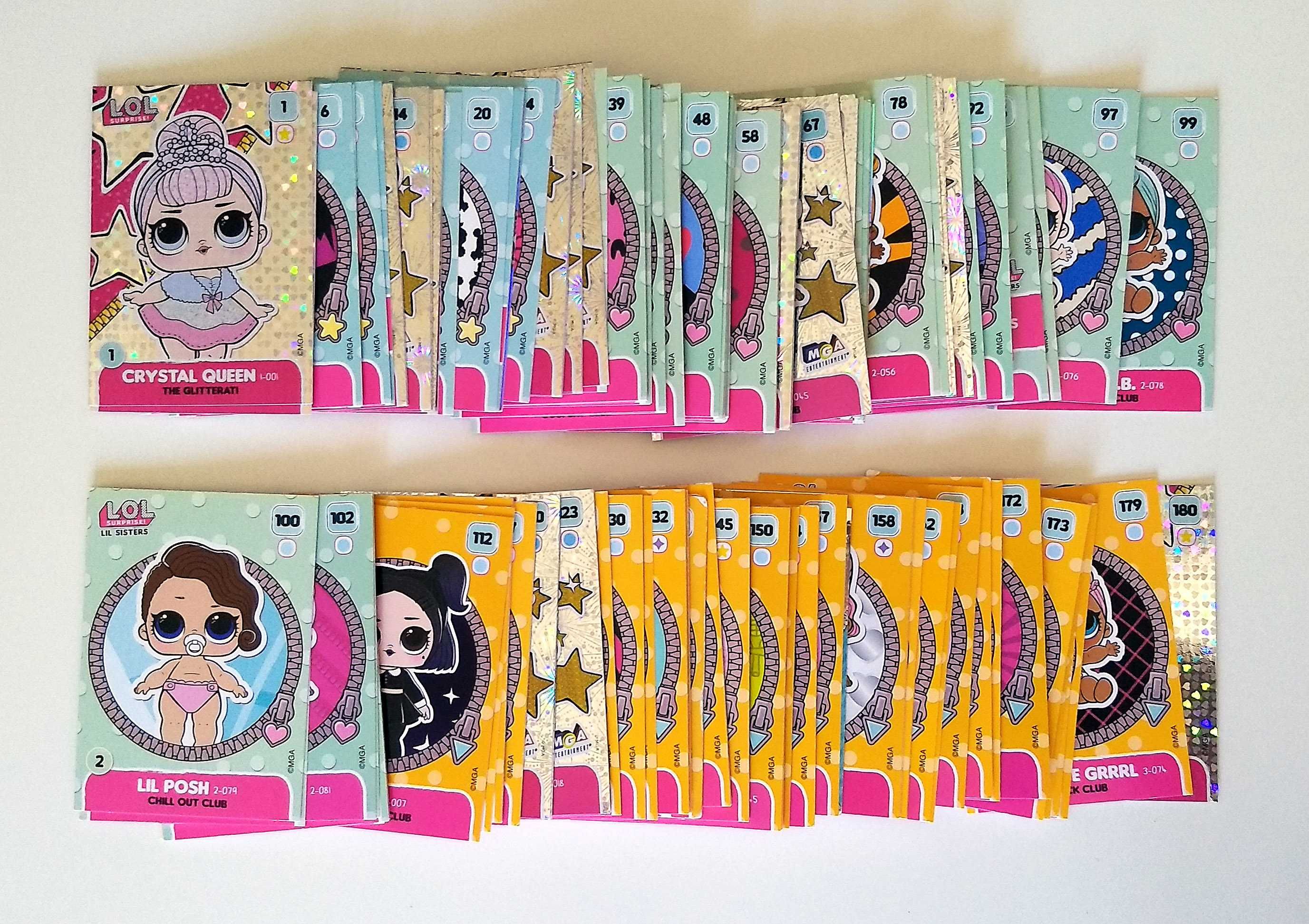 128 cards LOL Surprise! (Panini) | lote ou venda avulso
