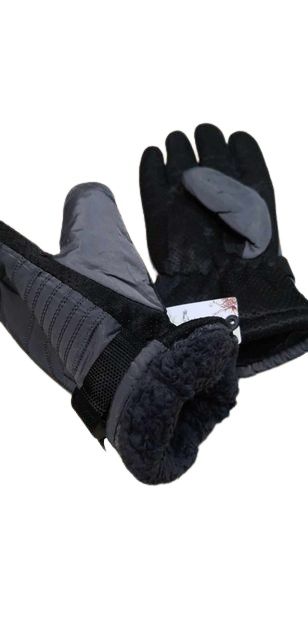 Ocieplane Rękawice męskie z regulacją w nadgarstku K