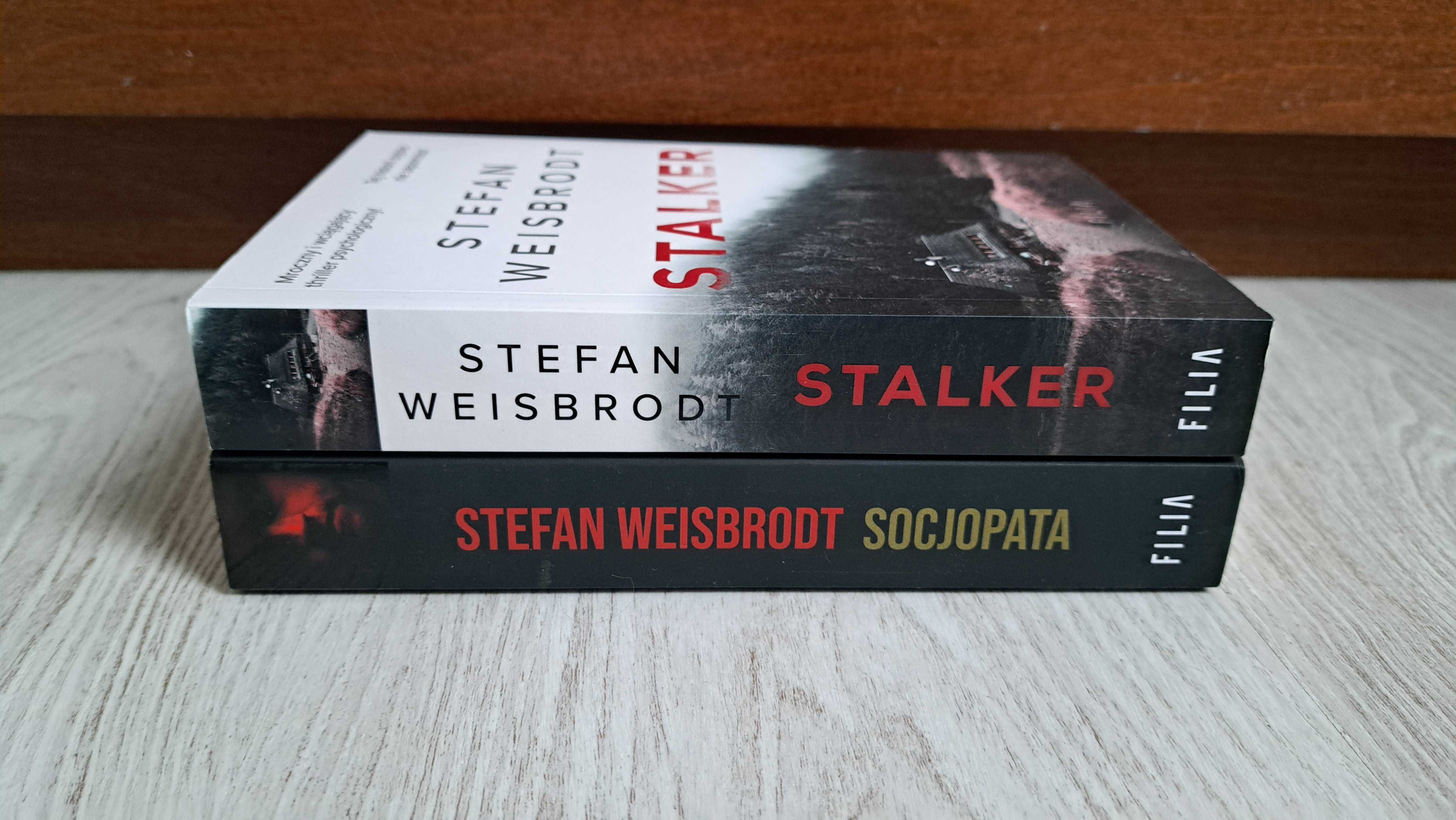 2x Stefan Weisbrodt Socjopata + Stalker       DUŻY FORMAT