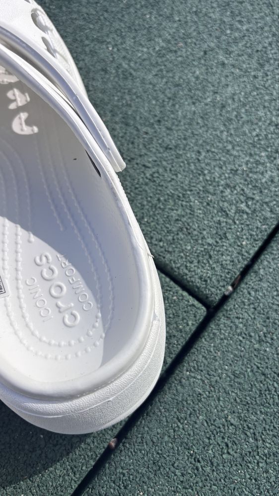 Baya platform clog крокс жіночі crocs