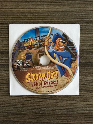 Film pełnometrażowy animowany "Scooby-Doo! Ahoj piraci!" (1 płyta DVD)