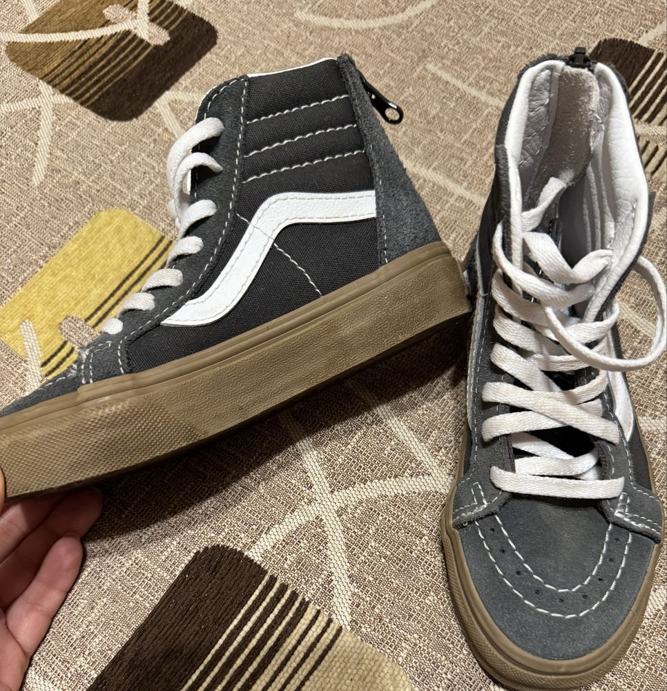 Кеди vans sk8-hi zip 27,5 р.