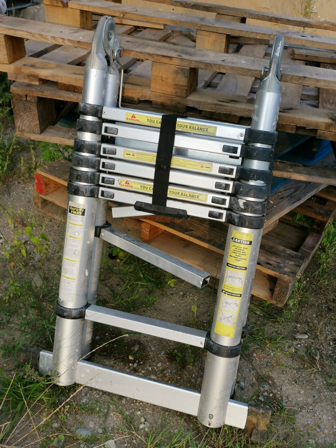 Drabina  teleskopowa aluminiowa