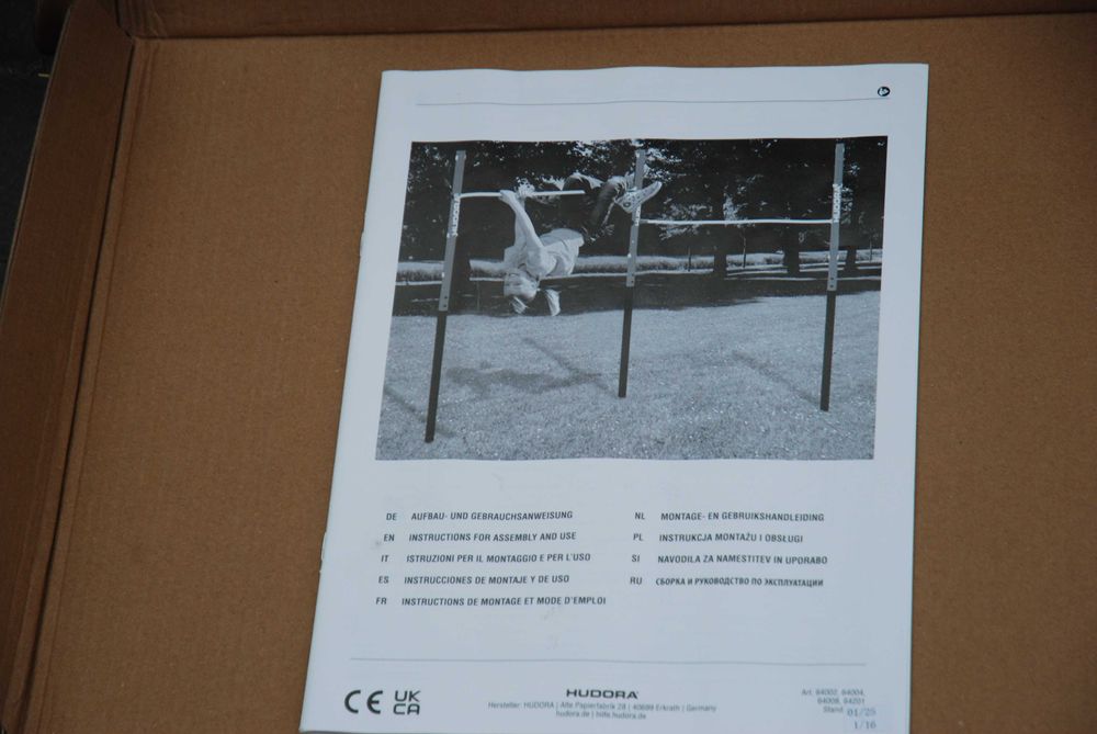 Podwójny drążek gimnastyczny