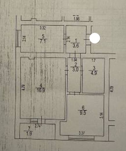 Двохкімнатна квартира з газом! Балкон, тепла підлога. Найнижча ціна!