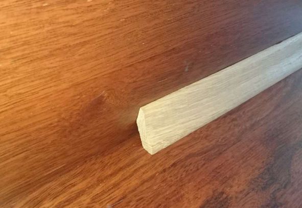 Listwa PRZYPODŁOGOWA dębowa listwy cokoły MARA 4x3cm